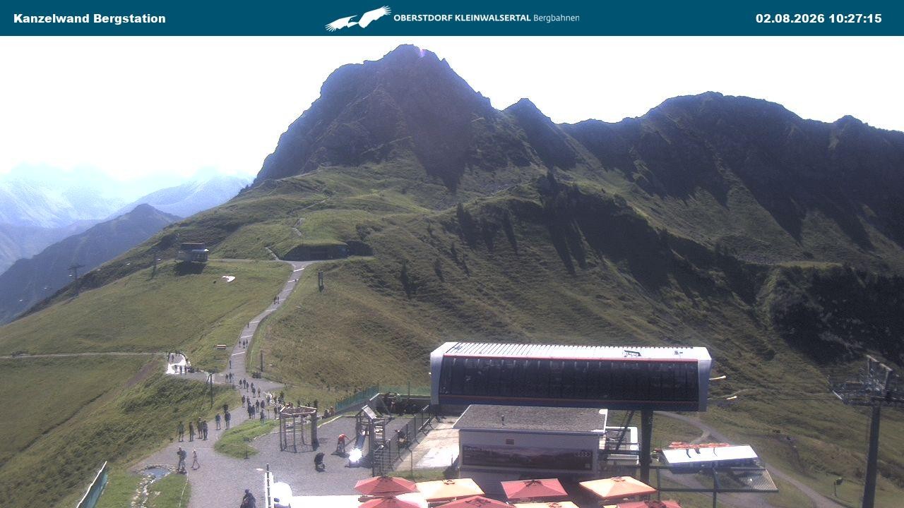 Archiv Foto Webcam Gipfelstation Kanzelwand