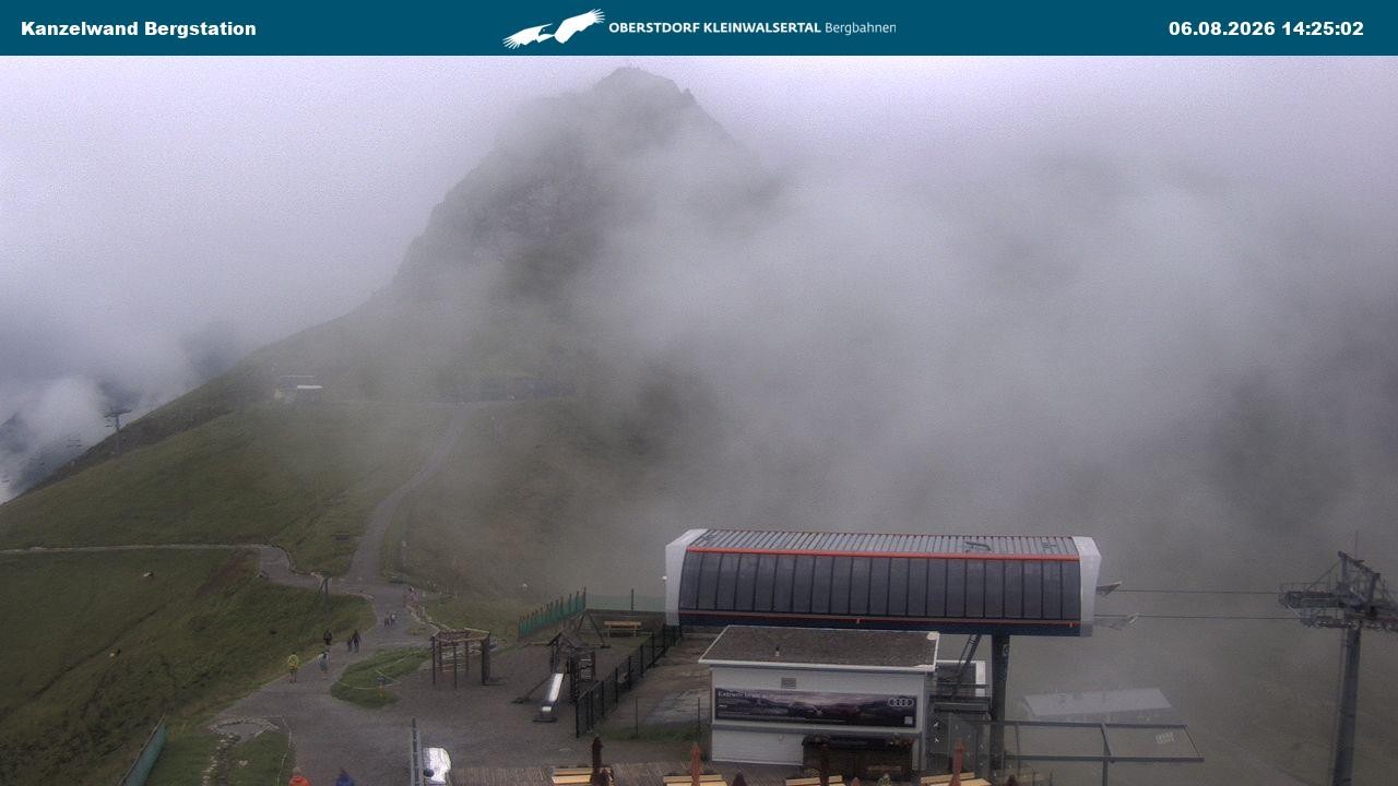 Archiv Foto Webcam Gipfelstation Kanzelwand