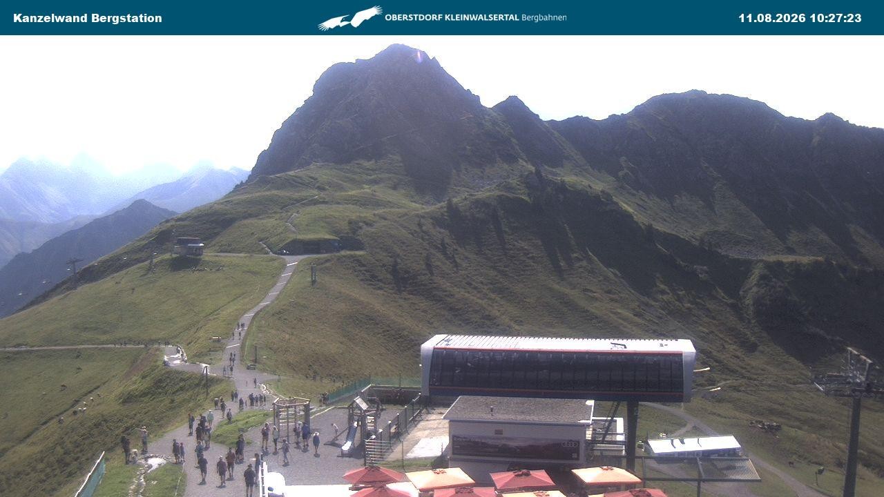 Archiv Foto Webcam Gipfelstation Kanzelwand