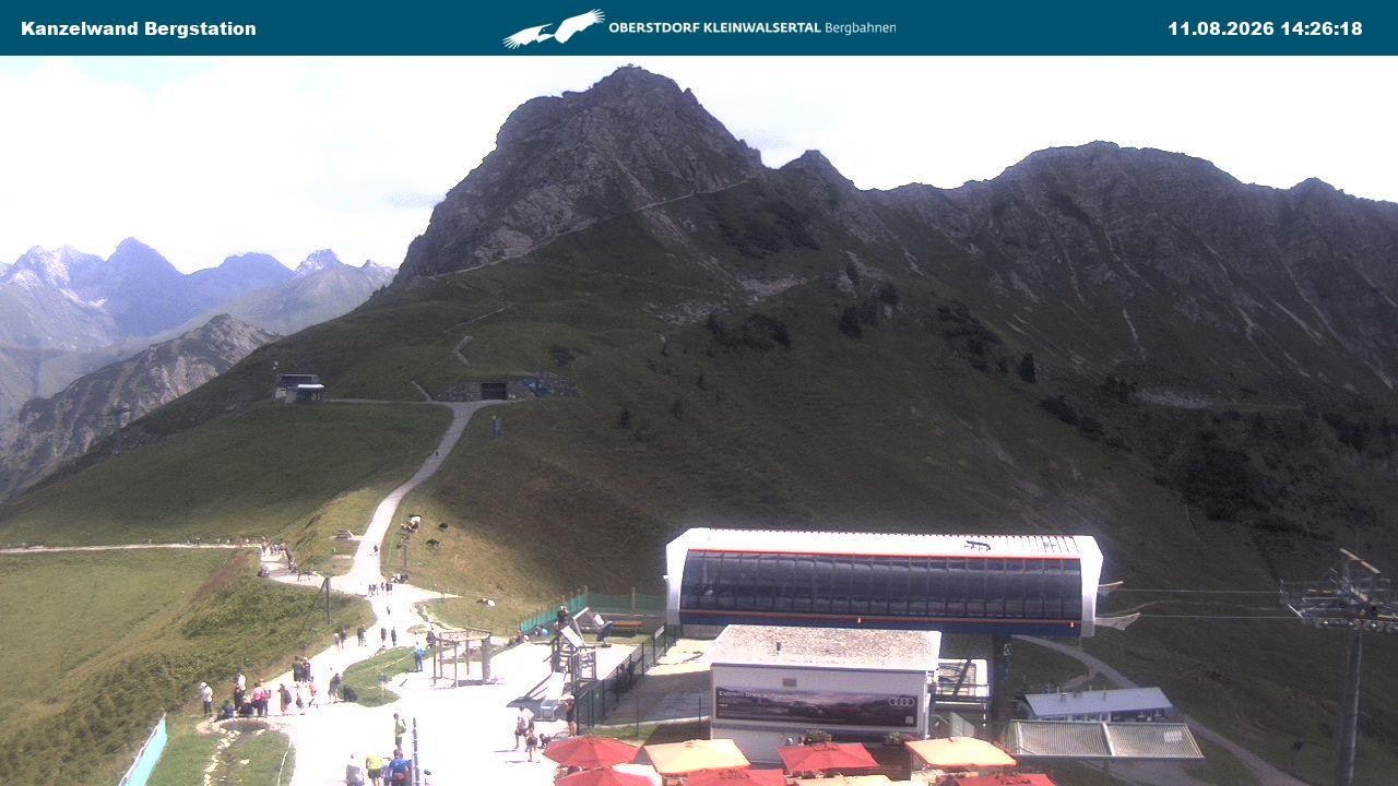 Archiv Foto Webcam Gipfelstation Kanzelwand