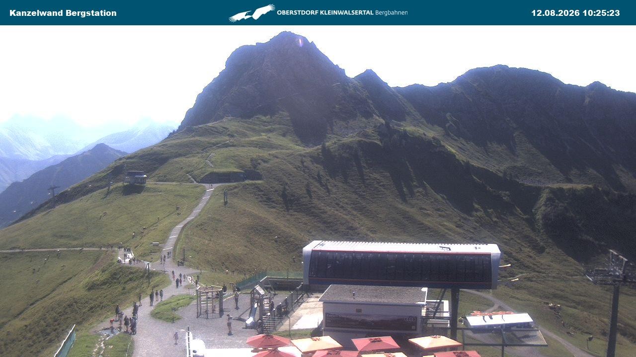 Archiv Foto Webcam Gipfelstation Kanzelwand