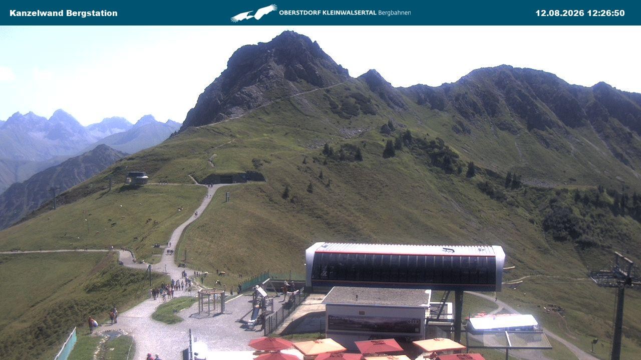 Archiv Foto Webcam Gipfelstation Kanzelwand