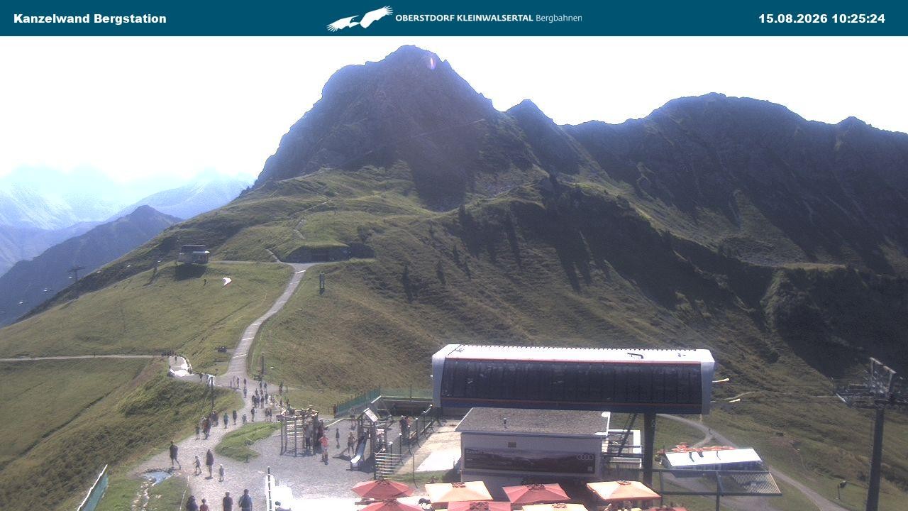 Archiv Foto Webcam Gipfelstation Kanzelwand