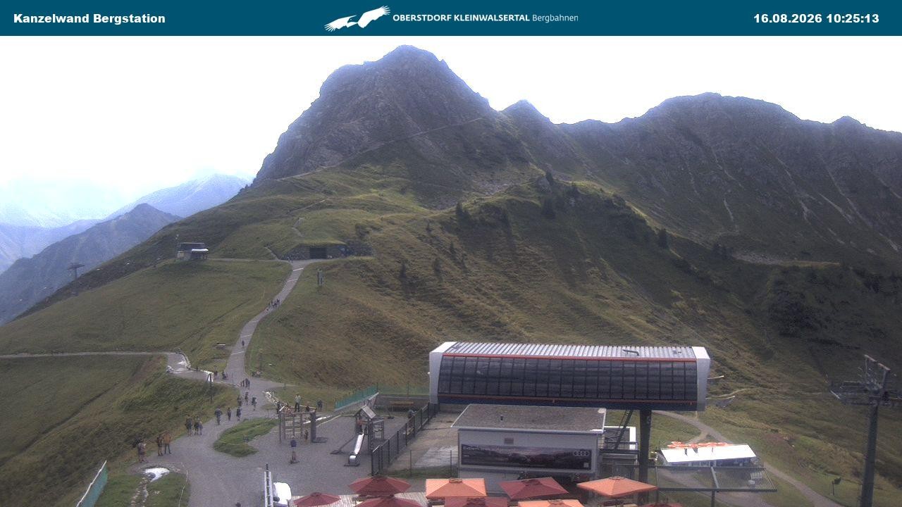 Archiv Foto Webcam Gipfelstation Kanzelwand