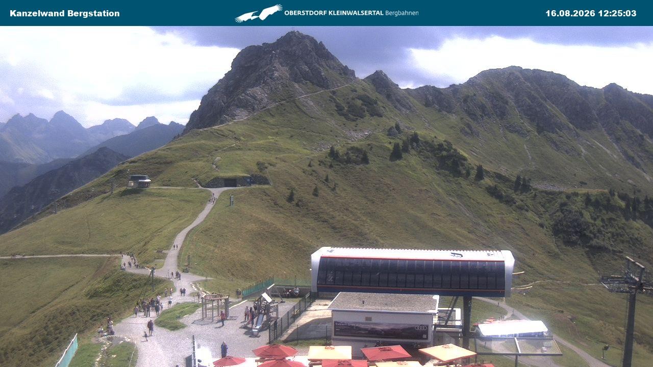 Archiv Foto Webcam Gipfelstation Kanzelwand