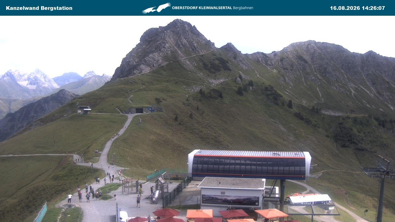 Archiv Foto Webcam Gipfelstation Kanzelwand