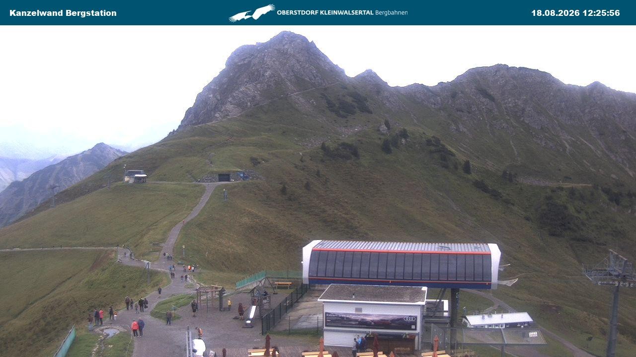 Archiv Foto Webcam Gipfelstation Kanzelwand