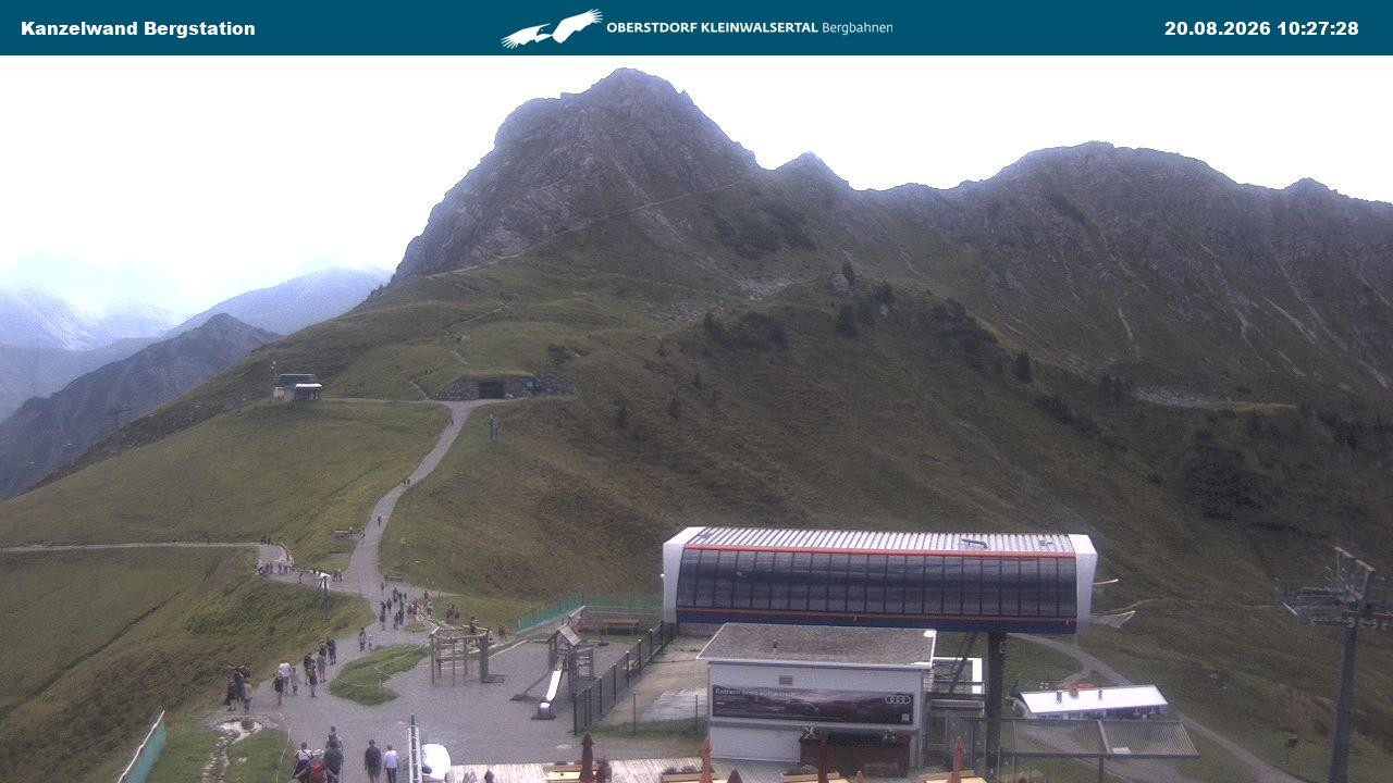Archiv Foto Webcam Gipfelstation Kanzelwand