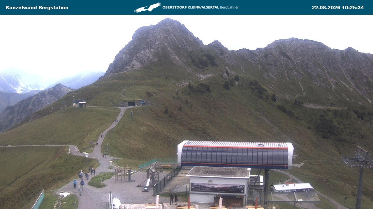 Archived image Webcam Top station Kanzelwand
