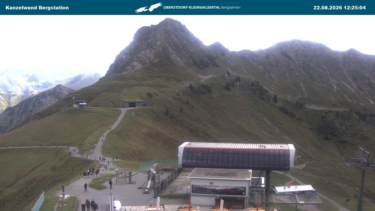 Archived image Webcam Top station Kanzelwand