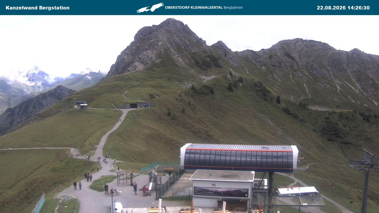 Archived image Webcam Top station Kanzelwand