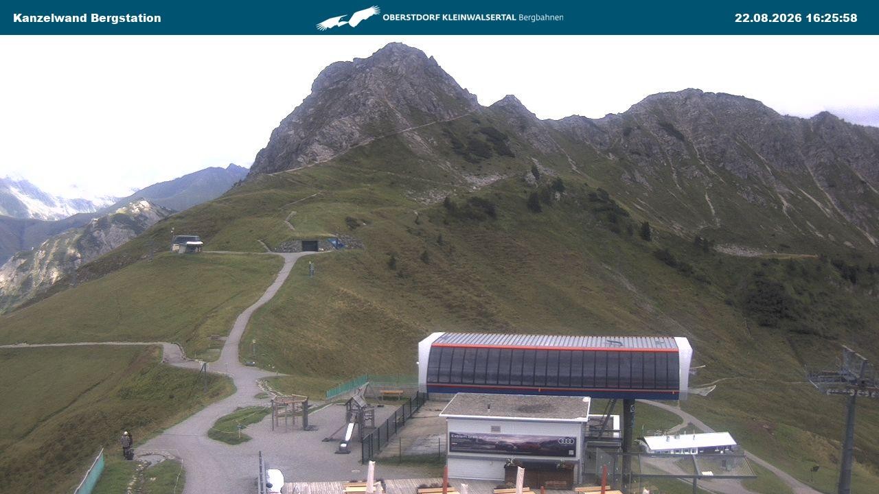Archived image Webcam Top station Kanzelwand