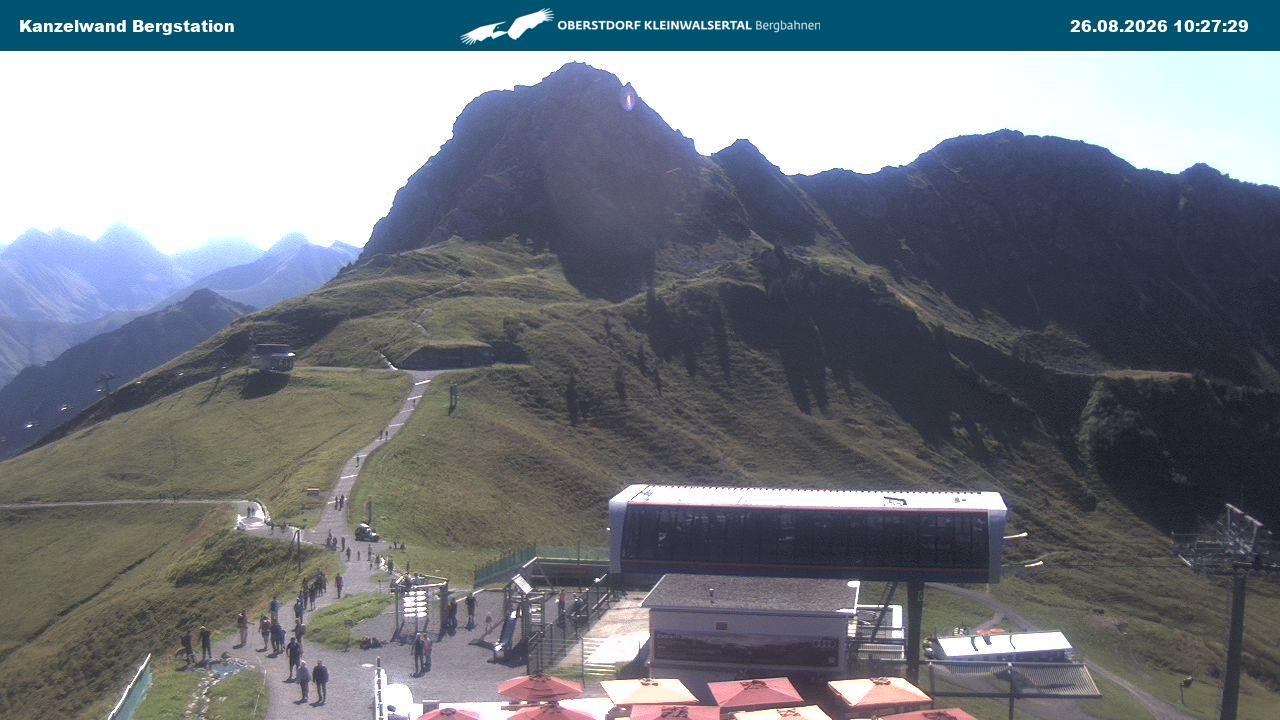 Archiv Foto Webcam Gipfelstation Kanzelwand