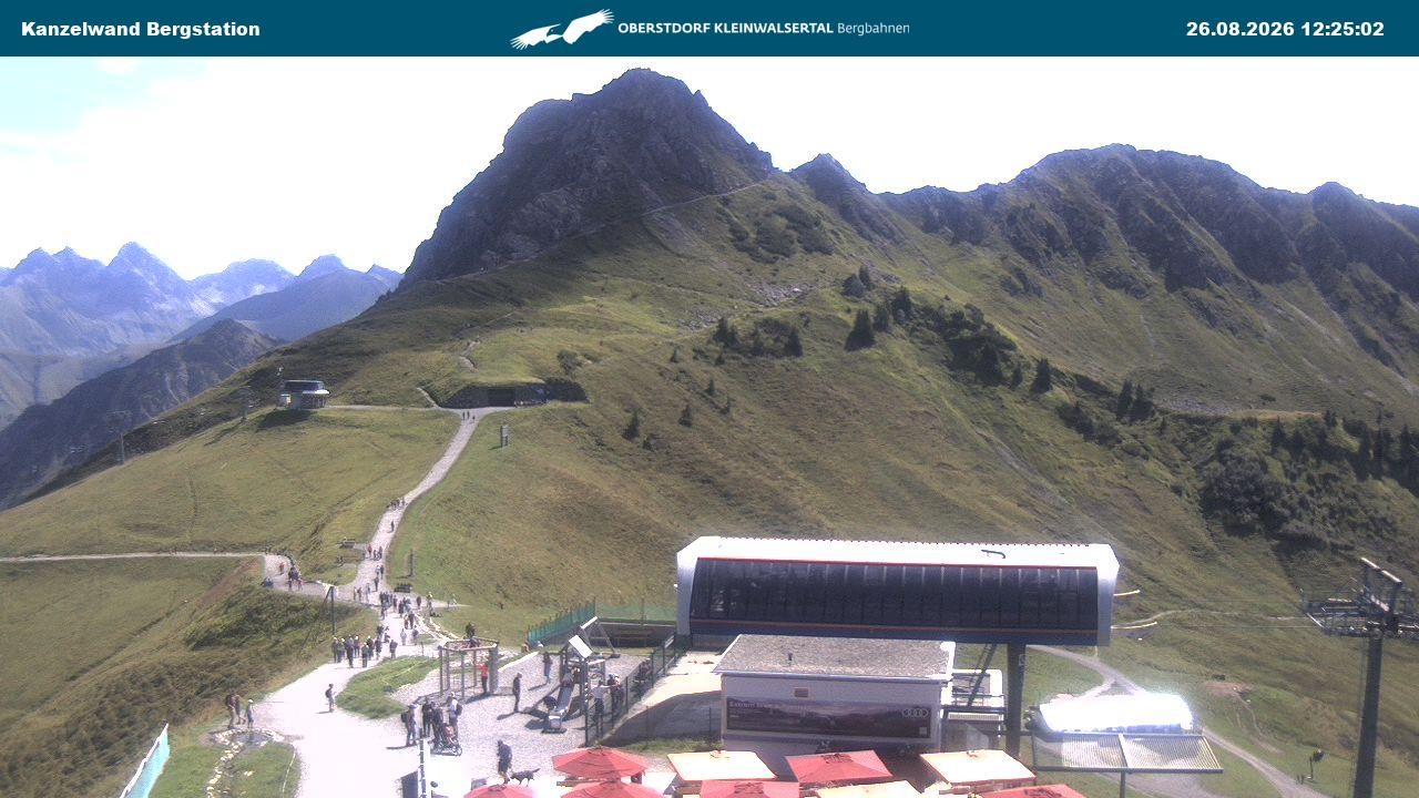 Archiv Foto Webcam Gipfelstation Kanzelwand