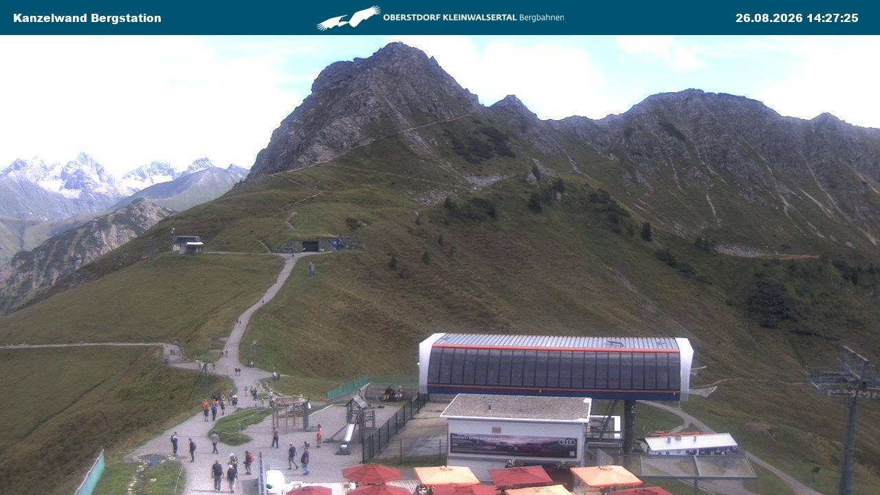 Archiv Foto Webcam Gipfelstation Kanzelwand