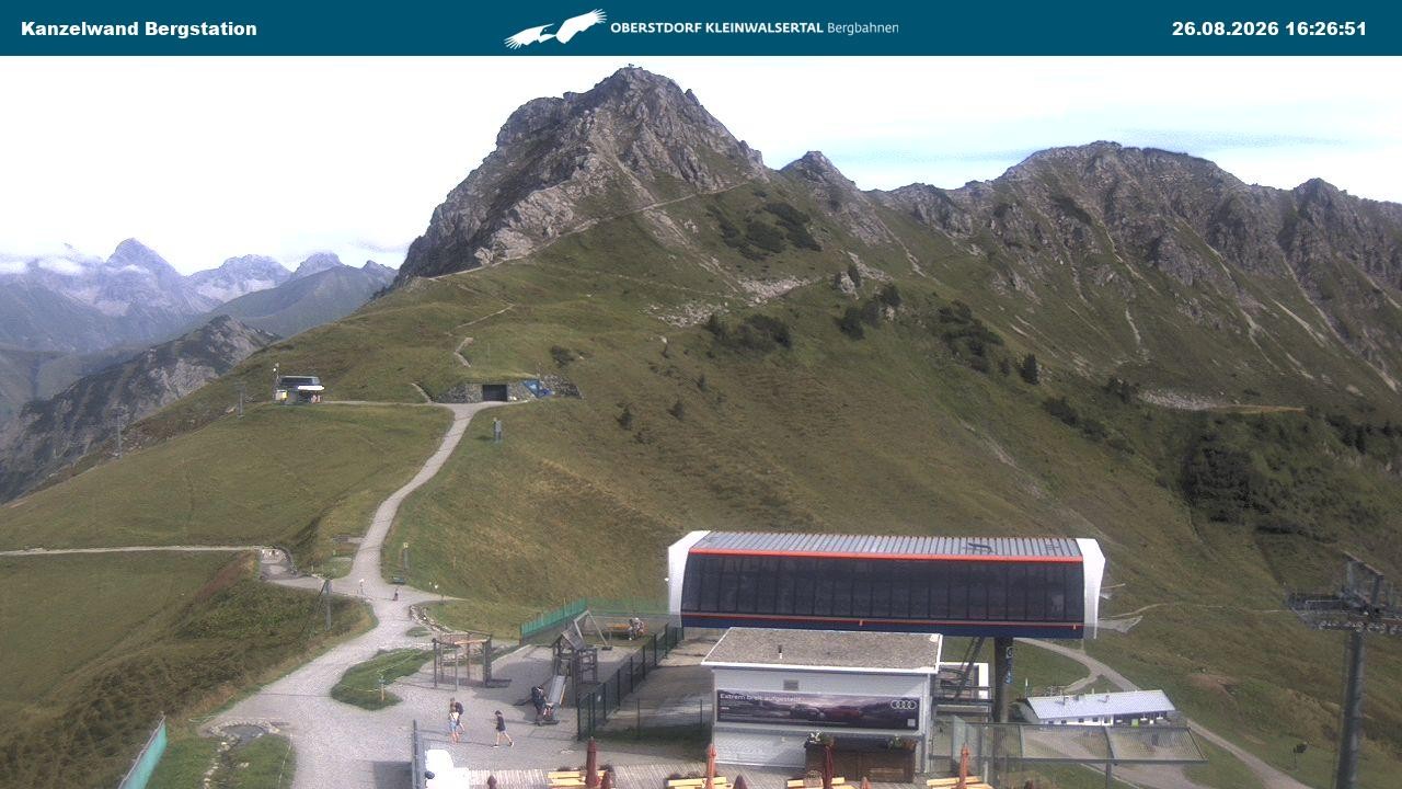 Archiv Foto Webcam Gipfelstation Kanzelwand