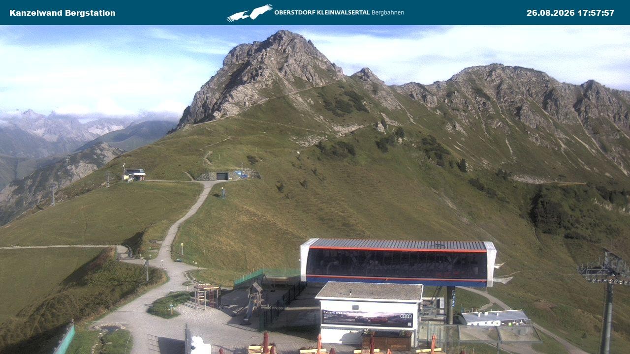 Archiv Foto Webcam Gipfelstation Kanzelwand