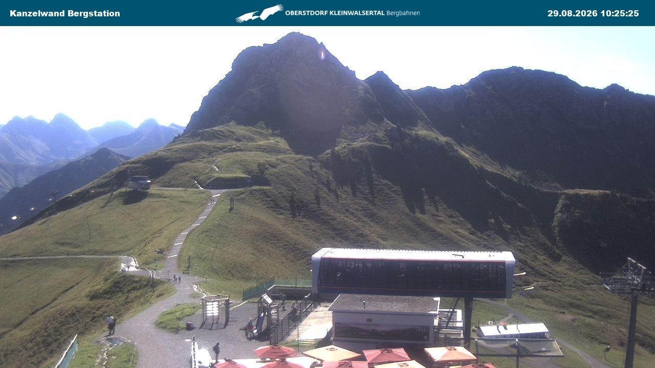 Archived image Webcam Top station Kanzelwand