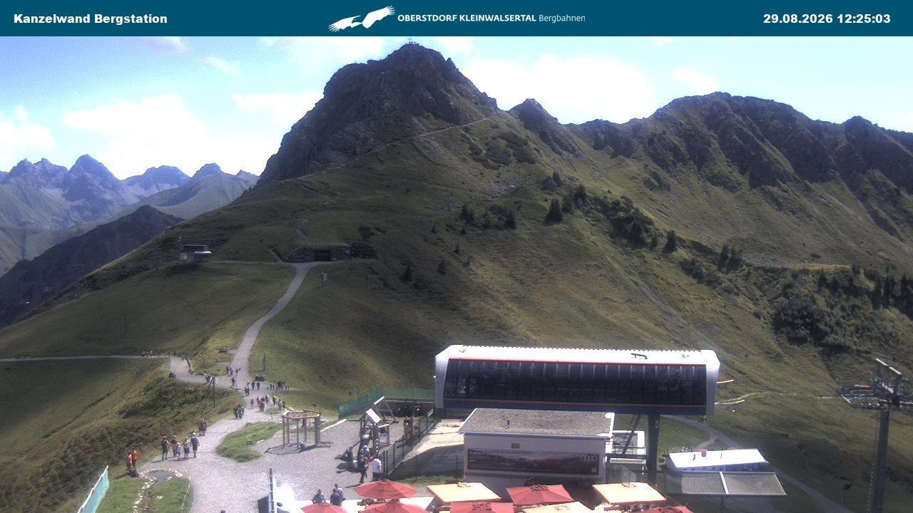 Archived image Webcam Top station Kanzelwand