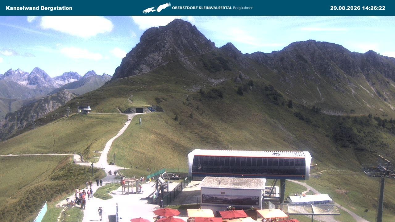 Archived image Webcam Top station Kanzelwand