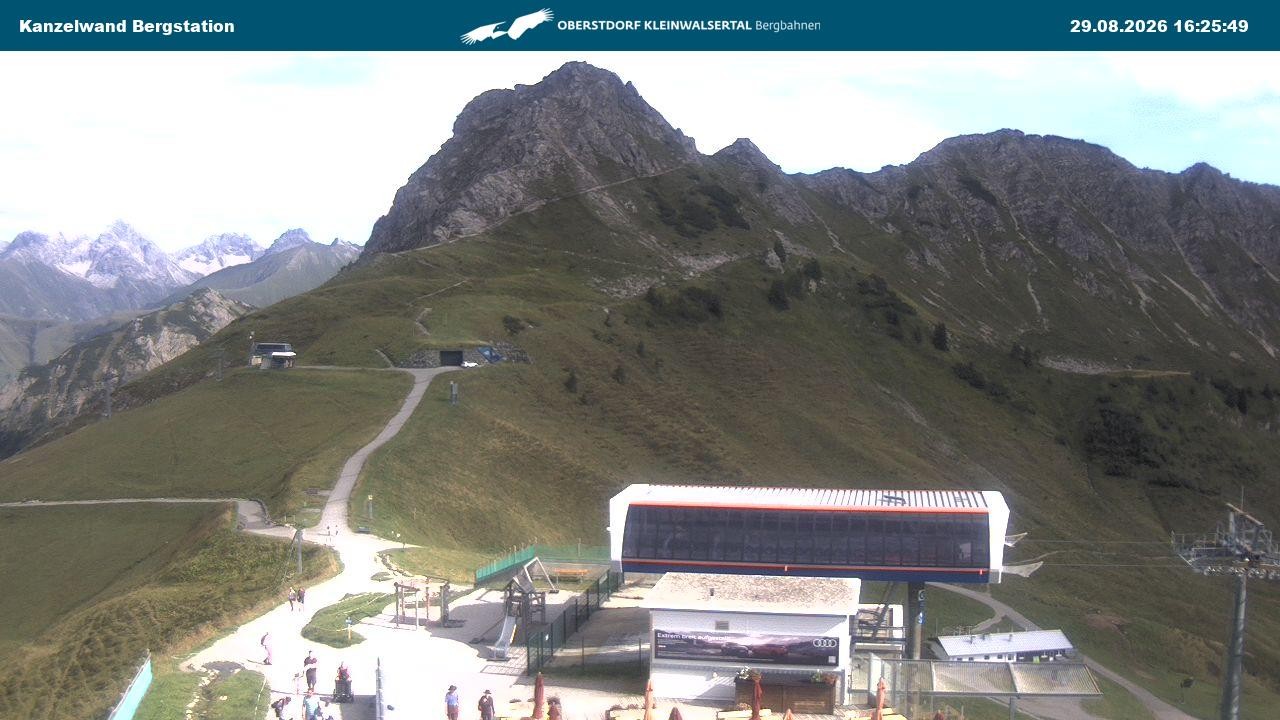 Archived image Webcam Top station Kanzelwand