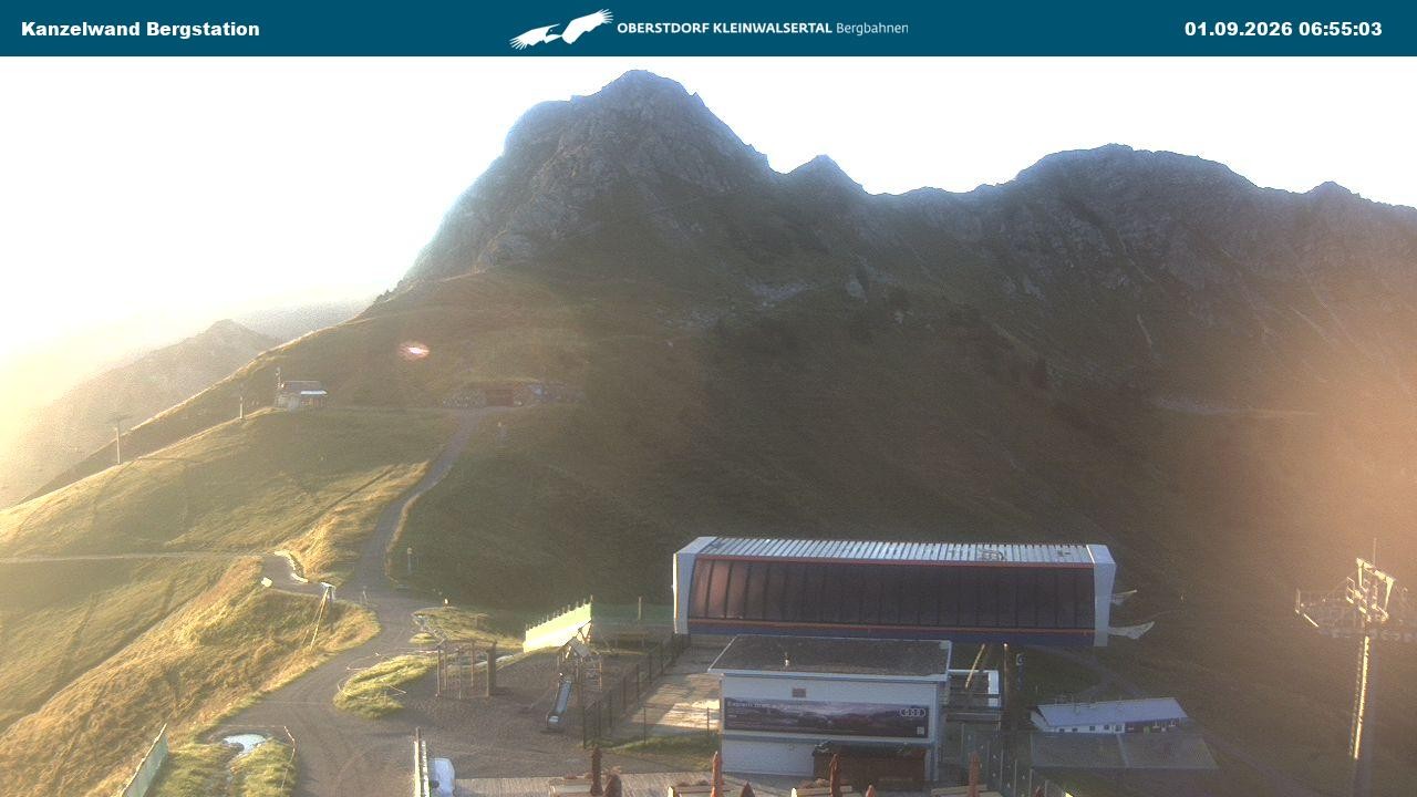 Archiv Foto Webcam Gipfelstation Kanzelwand
