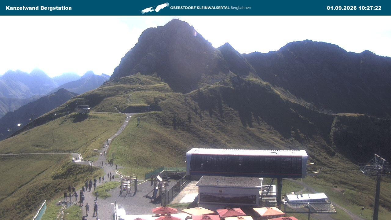 Archiv Foto Webcam Gipfelstation Kanzelwand
