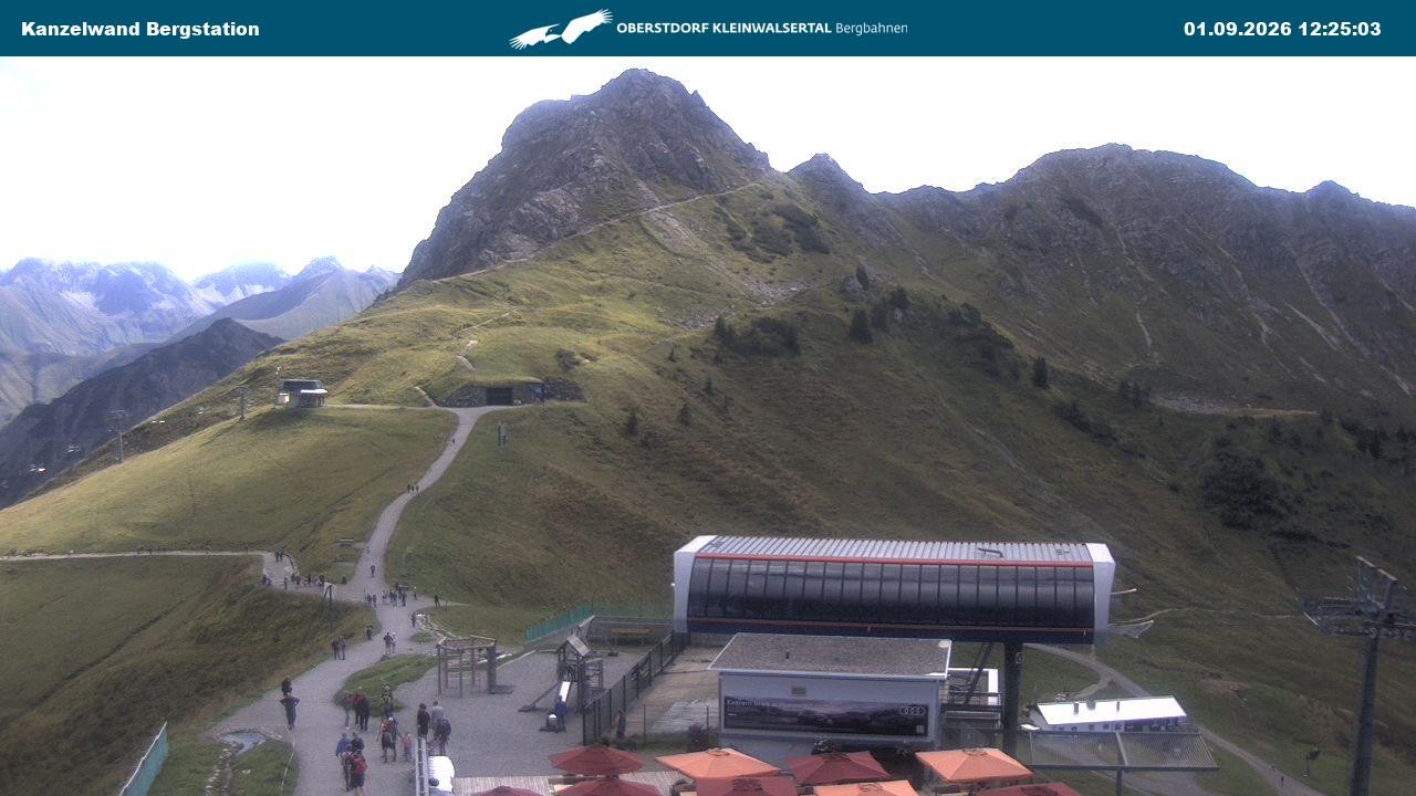 Archiv Foto Webcam Gipfelstation Kanzelwand