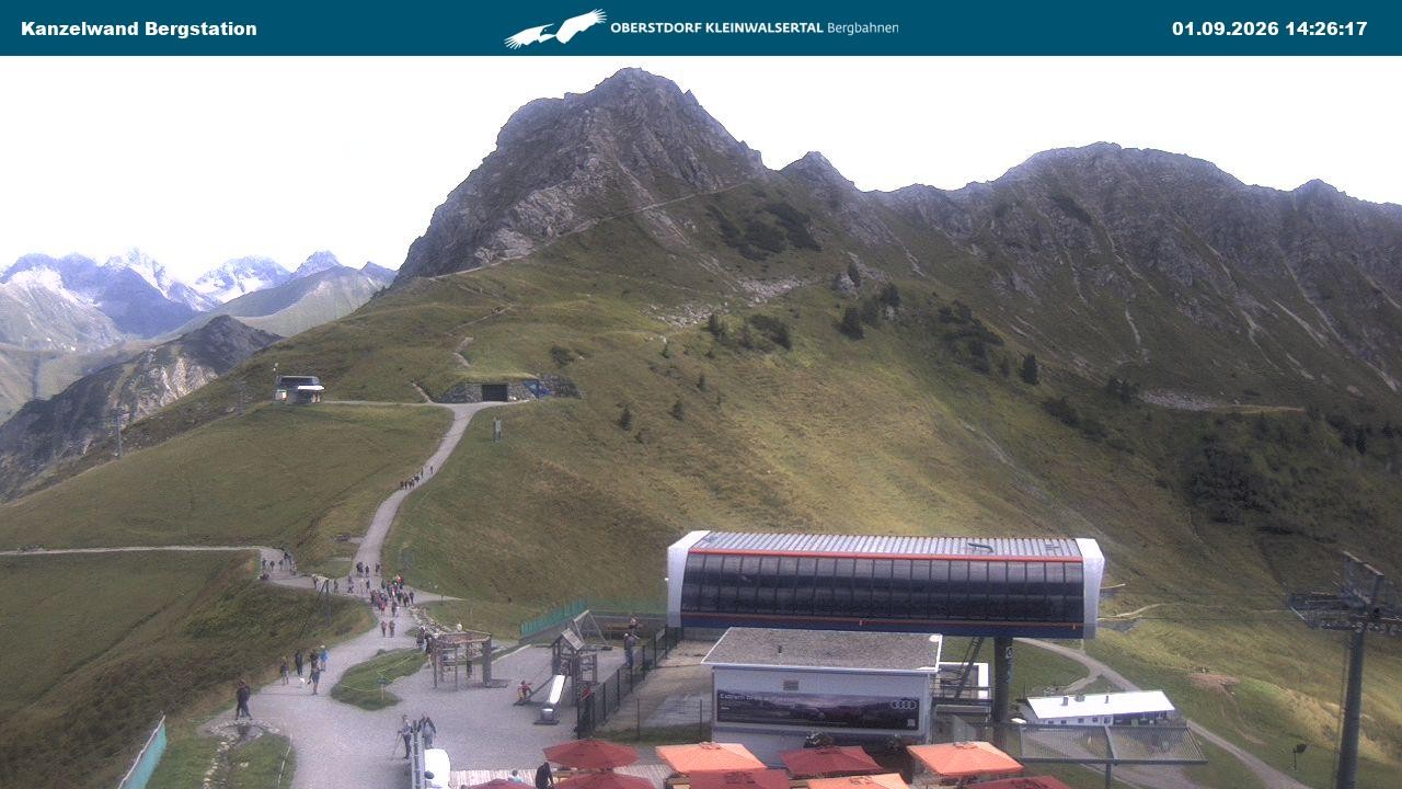 Archiv Foto Webcam Gipfelstation Kanzelwand