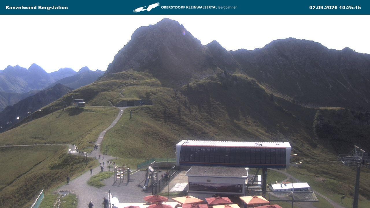 Archiv Foto Webcam Gipfelstation Kanzelwand