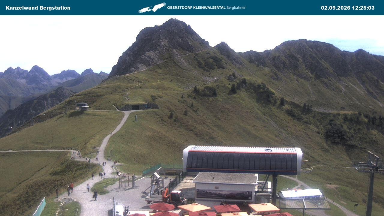 Archiv Foto Webcam Gipfelstation Kanzelwand