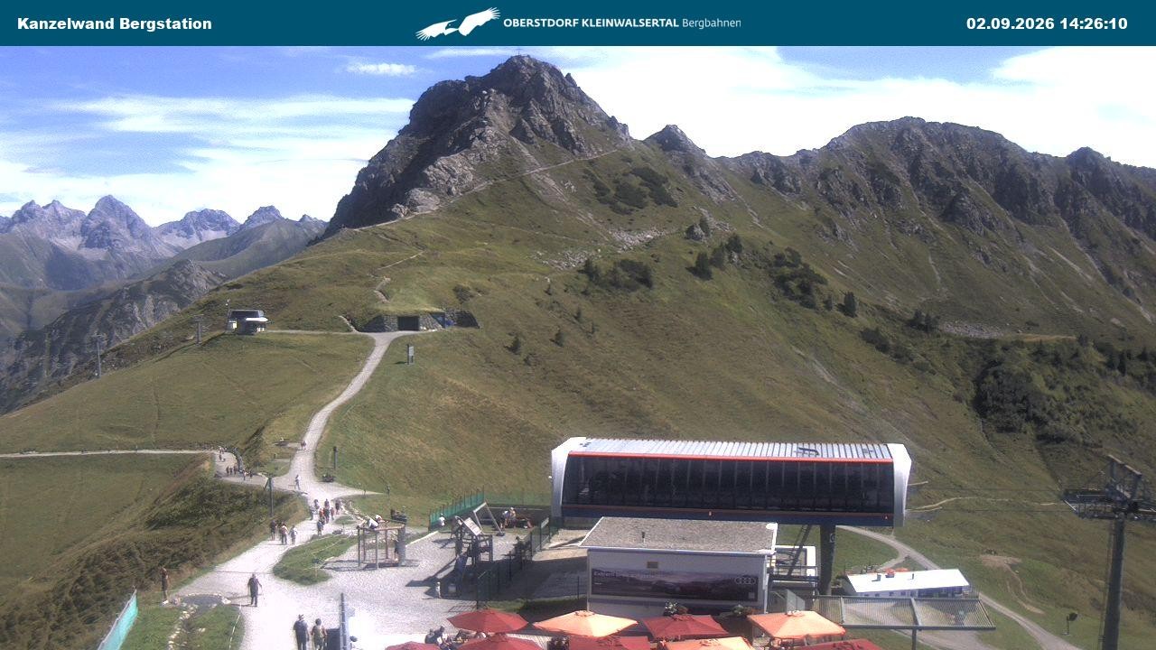 Archiv Foto Webcam Gipfelstation Kanzelwand