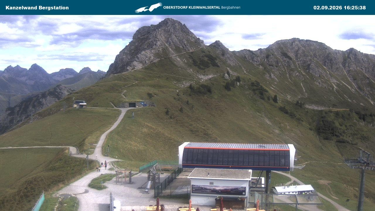Archiv Foto Webcam Gipfelstation Kanzelwand