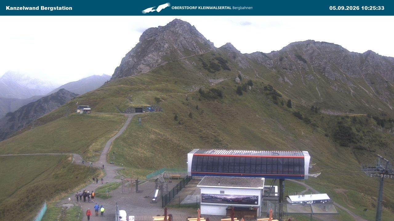Archiv Foto Webcam Gipfelstation Kanzelwand