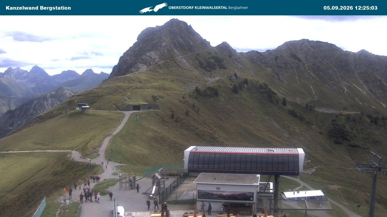 Archiv Foto Webcam Gipfelstation Kanzelwand