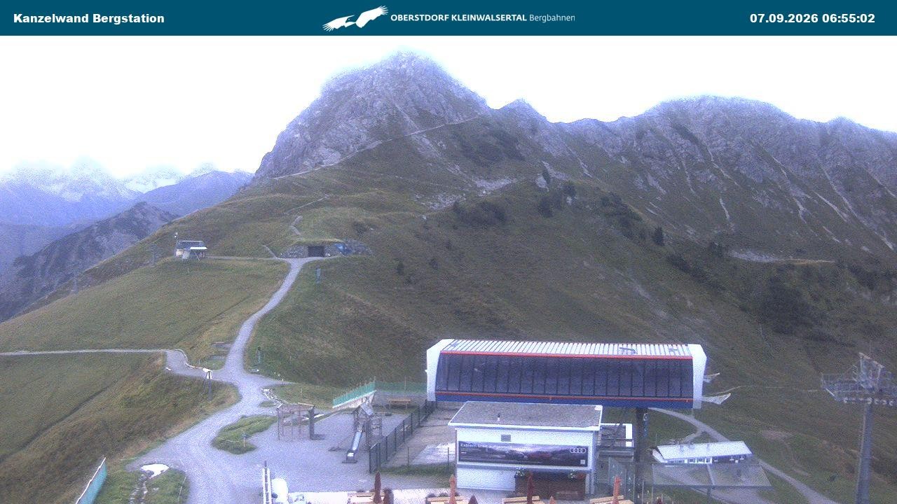 Archiv Foto Webcam Gipfelstation Kanzelwand