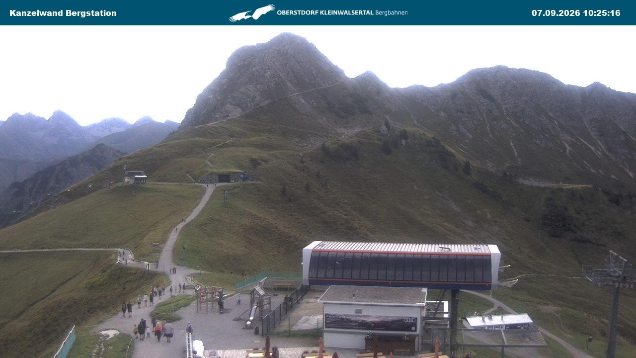 Archiv Foto Webcam Gipfelstation Kanzelwand