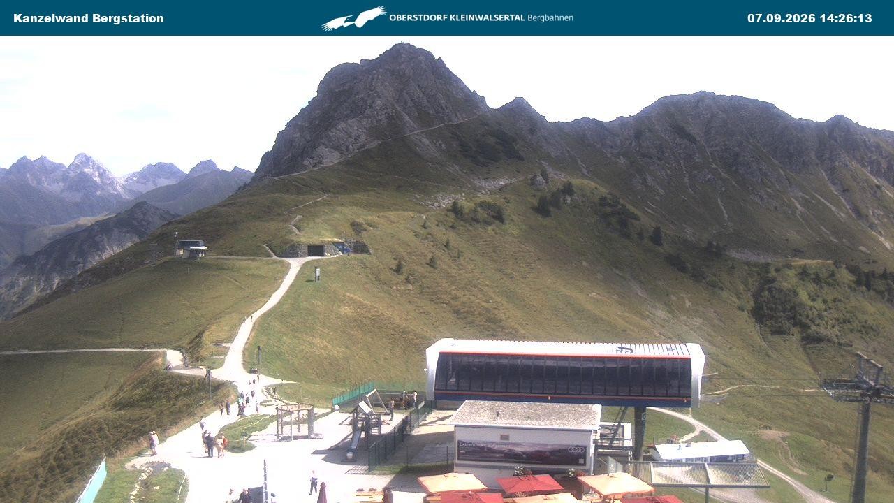 Archiv Foto Webcam Gipfelstation Kanzelwand