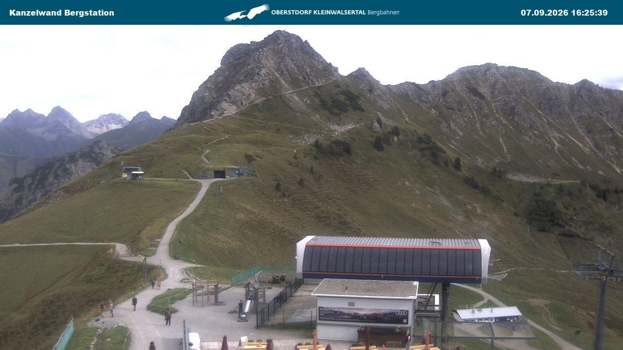 Archiv Foto Webcam Gipfelstation Kanzelwand