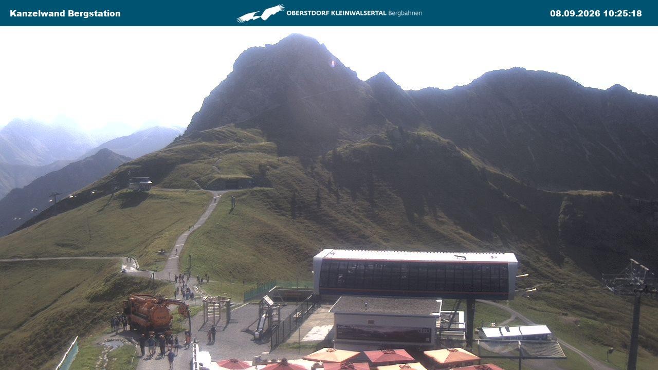 Archiv Foto Webcam Gipfelstation Kanzelwand