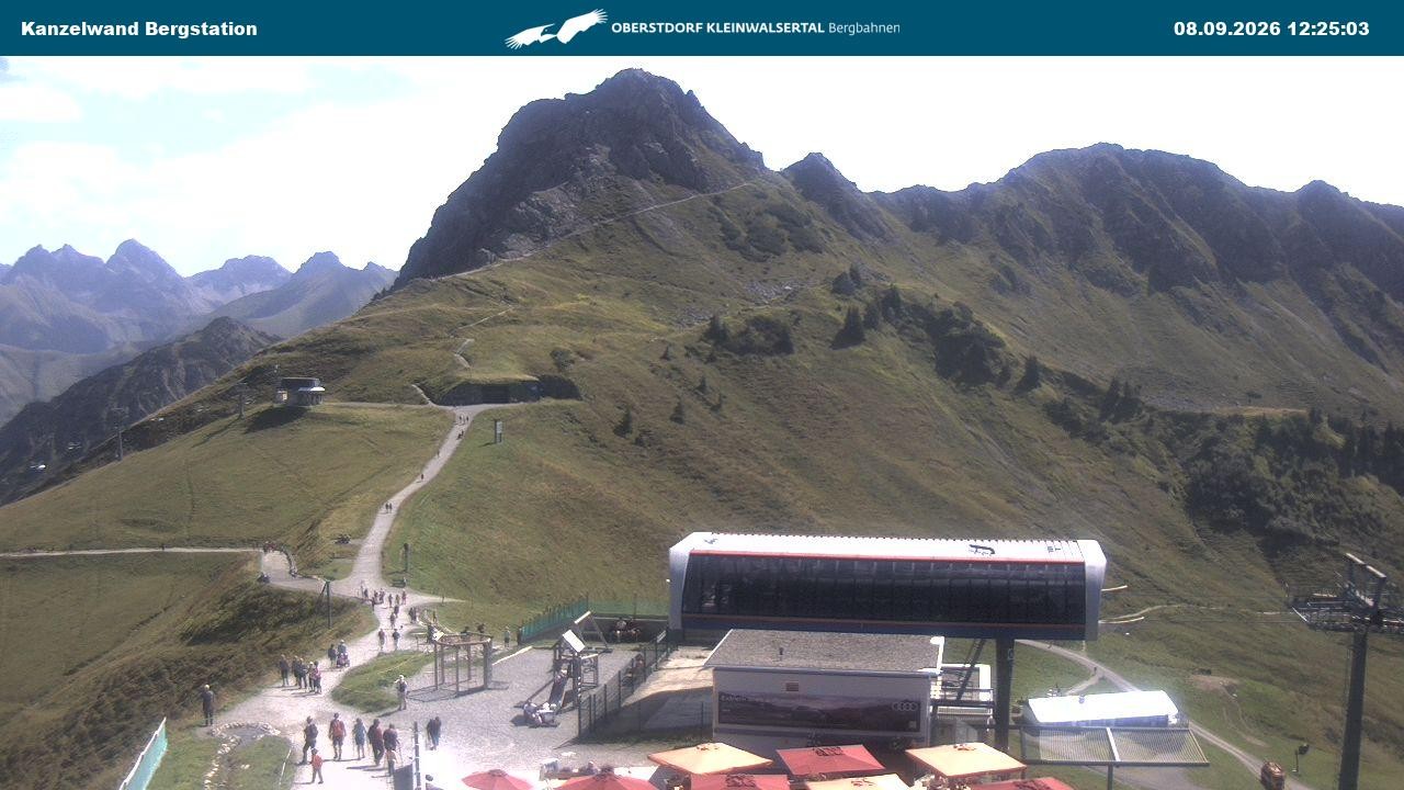 Archiv Foto Webcam Gipfelstation Kanzelwand
