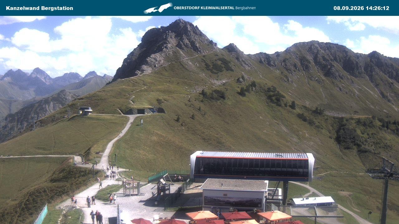 Archiv Foto Webcam Gipfelstation Kanzelwand