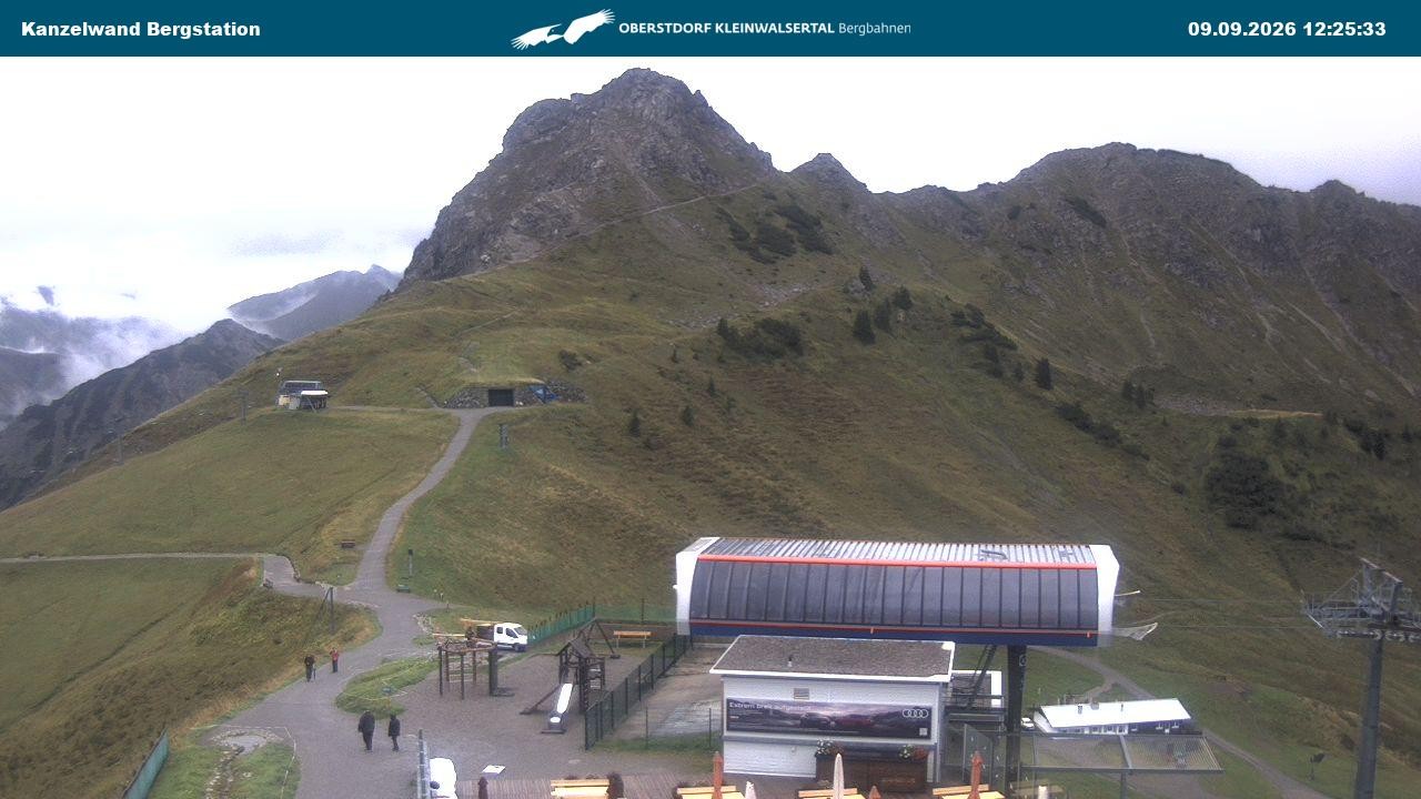 Archiv Foto Webcam Gipfelstation Kanzelwand