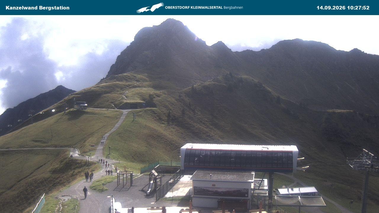 Archiv Foto Webcam Gipfelstation Kanzelwand