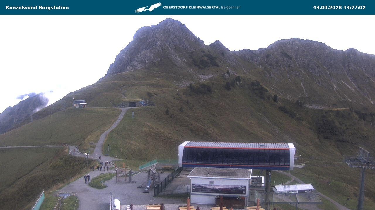 Archiv Foto Webcam Gipfelstation Kanzelwand