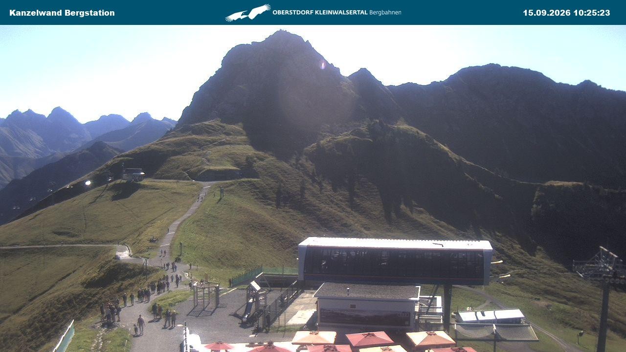 Archiv Foto Webcam Gipfelstation Kanzelwand
