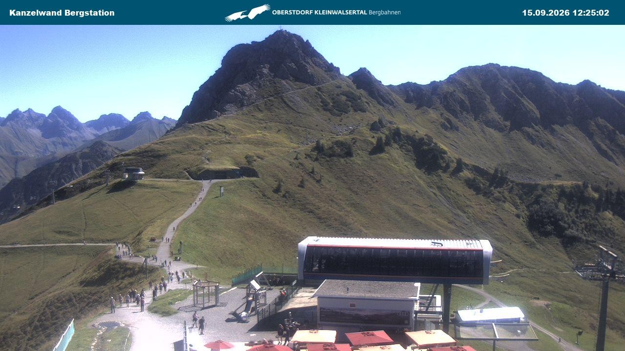 Archiv Foto Webcam Gipfelstation Kanzelwand