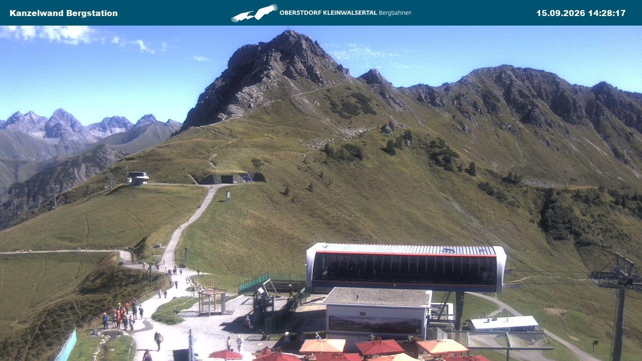 Archiv Foto Webcam Gipfelstation Kanzelwand