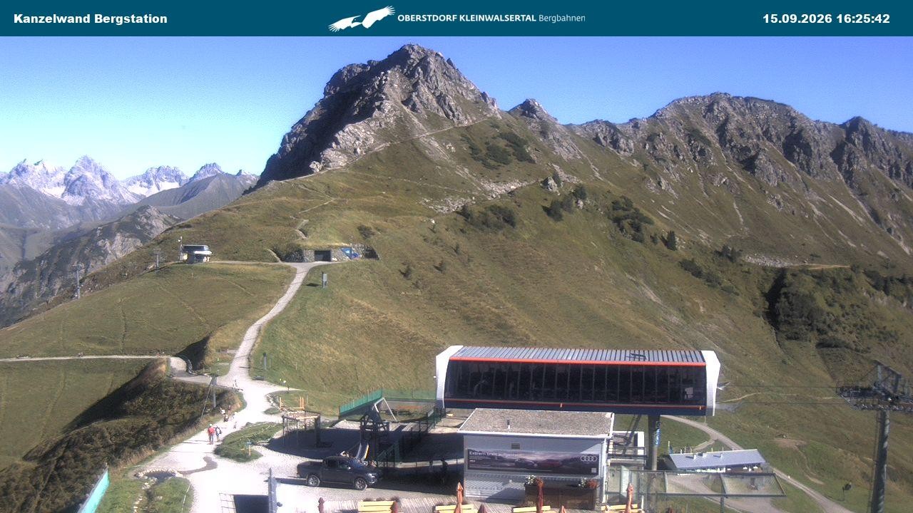 Archived image Webcam Top station Kanzelwand