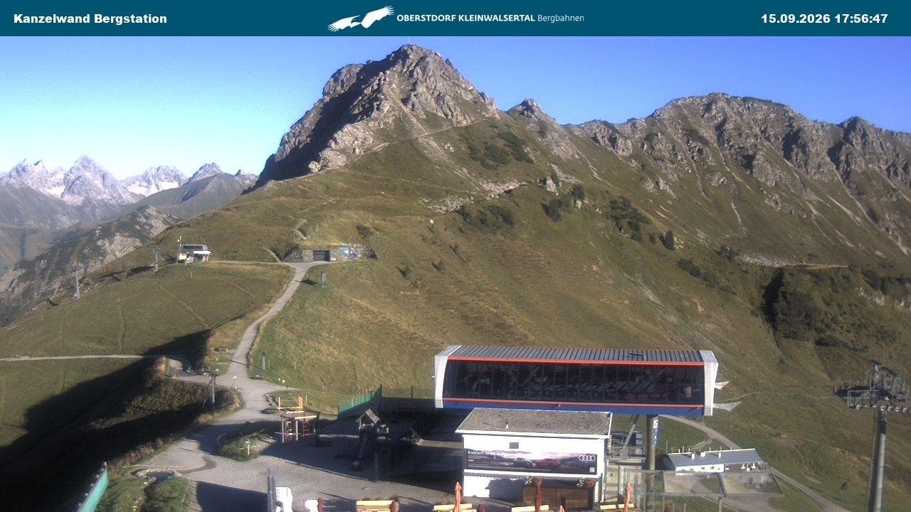 Archived image Webcam Top station Kanzelwand